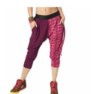 Zumba Harem Cropped Pants